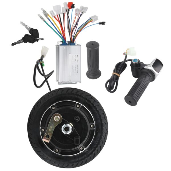 48V 350W Wheel Brushless Hub Motor Accessory for 8in Electric Scooter Conversion Set - Image 10