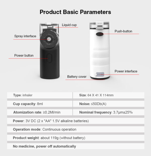 Mini Portable Inhaler Nebulizer for Children - Image 6