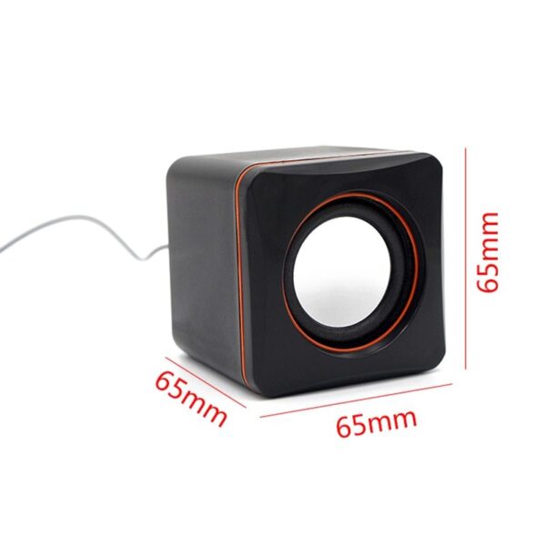 Mini Portable USB Wired Desktop Speaker - Image 3