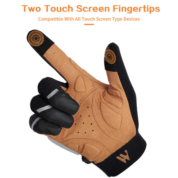 Half-finger touch screen cycling motorcycle bike gloves