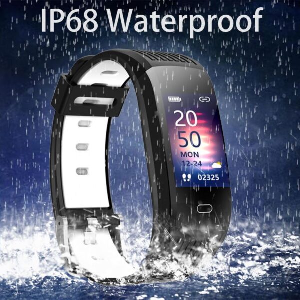 Bluetooth Smart Sports Bracelet Color Screen Electronic Watch (Copy)