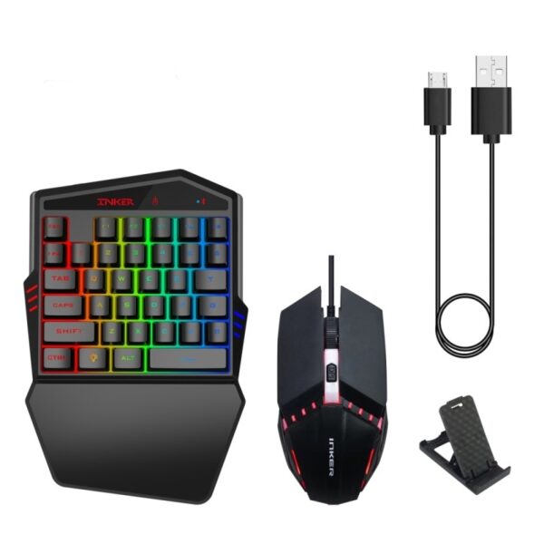 Gaming Keyboard Throne One Mouse Set - Image 2