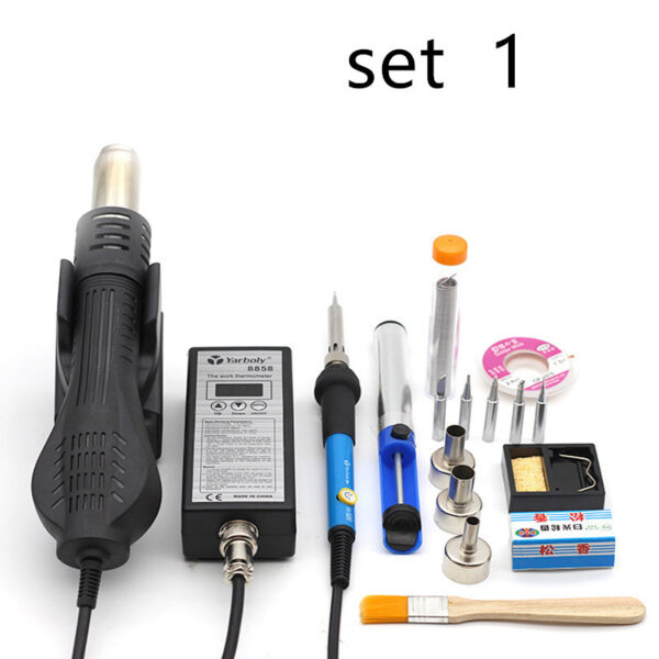 Portable digital display desoldering station tool