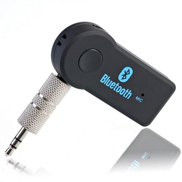 Handfree Car Bluetooth Music Receiver Universal 3.5mm Streaming A2DP Wireless Auto AUX Audio Adapter With Mic For Phone MP3 - Image 2