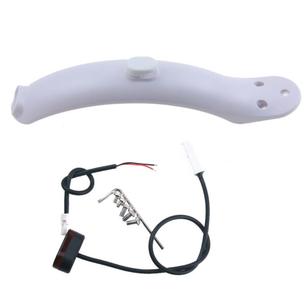 Scooter Duck Tail Rear Fender Hook Rear Tail Light - Image 5