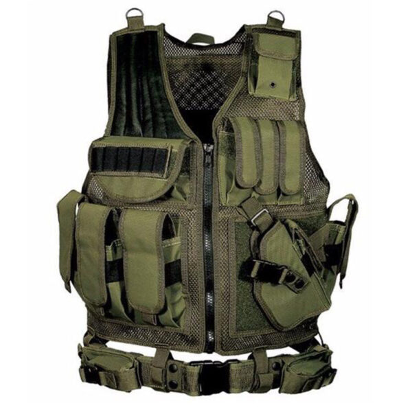 Tactical Vest Military Combat Army Armor Vests Molle Airsoft Plate Carrier Swat Vest Outdoor Hunting Fishing CS Training Vest - Image 5