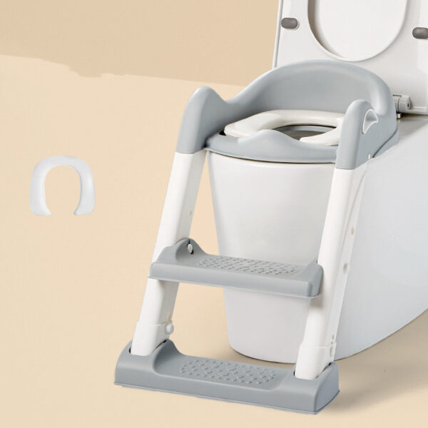 Stair-type Male And Female Baby Ladder Folding Rack Ring Cushion Child Toilet - Image 4