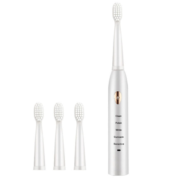 Soft-bristle Toothbrush Oral Irrigator Rechargeable Automatic Ultrasonic Wave - Image 3