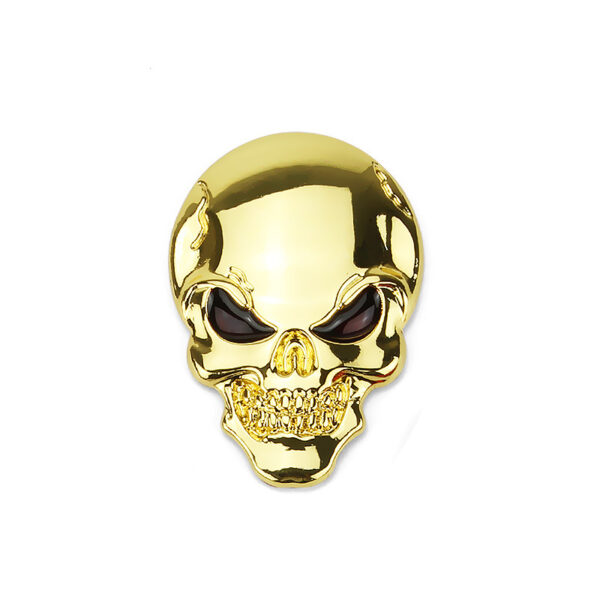 Car Metal Skull Sticker Body Sticker Red Eye Ghost Head - Image 6