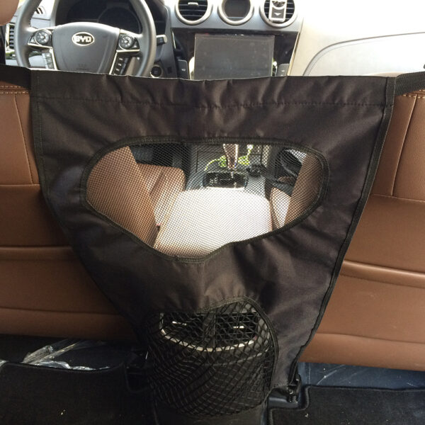 Pet car supplies Car rear seat pet guardrail Car pet isolation protection Dog car block - Image 4