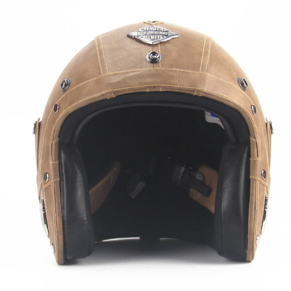 Retro 34 Motorcycle Helmet - Image 2