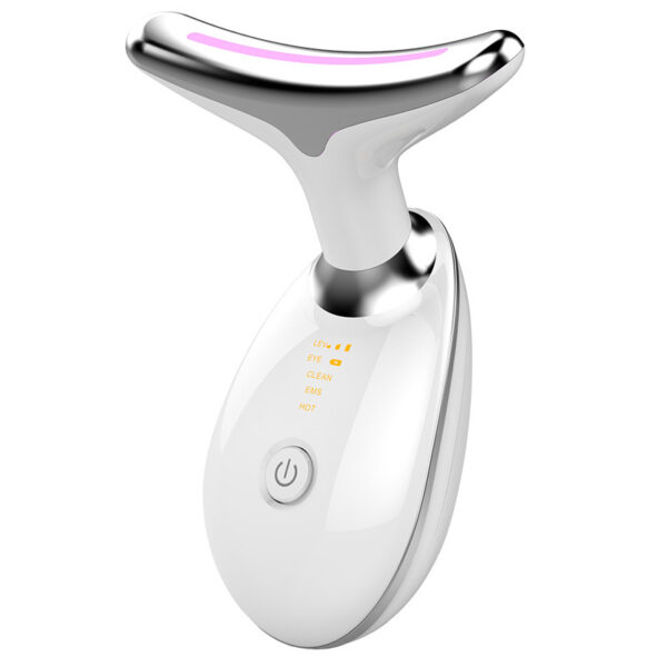 EMS Thermal Neck Lifting And Tighten Massager Electric Microcurrent Wrinkle Remover - Image 9