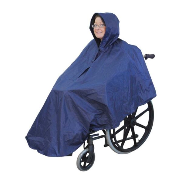 Wheelchair Raincoat Waterproof Reflective Thickened Elderly Scooter Cloak - Image 2