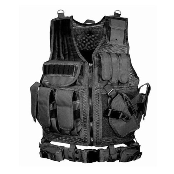 Tactical Vest Military Combat Army Armor Vests Molle Airsoft Plate Carrier Swat Vest Outdoor Hunting Fishing CS Training Vest - Image 4