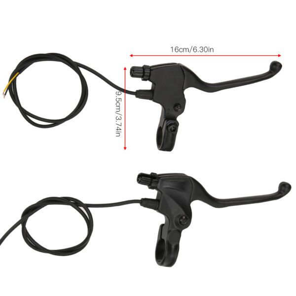 Aluminium Alloy Professional Power Failure Hand Brake Lever Accessory for Electric Scooter Bicycles - Image 2