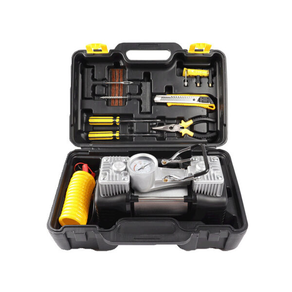 Multifunctional Tire Electric Car Tire Repair kit Tool Box - Image 5