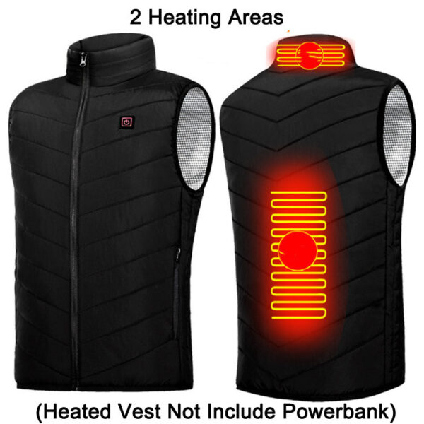 Winter USB Heating Jacket Men's And Women's Fashion Hunting Warm Clothing - Image 7