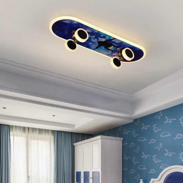 Ceiling Scooter Smart Colorful Bedroom Light - Image 6