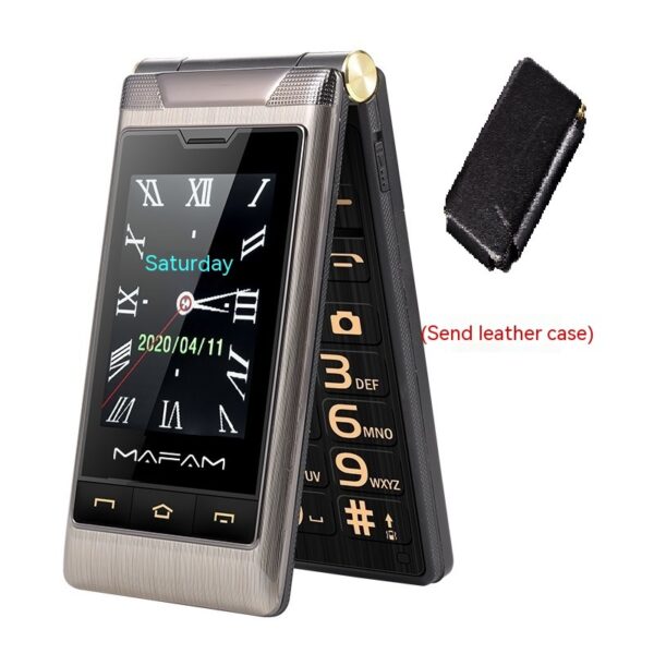 Full Network Connectivity Dual Screen Flip Cover Elderly Machine Backup Machine - Image 10