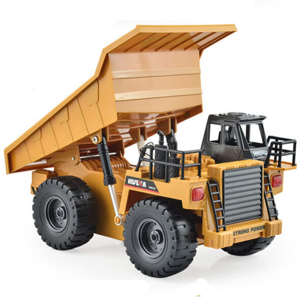Engineering car pull soil car remote control car model toy car remote dump truck alloy version - Image 2