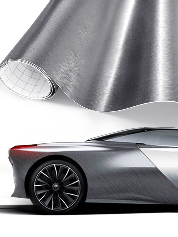 Car Styling Glossy Black 5D Carbon Fiber Vinyl film Car Wrap - Image 6