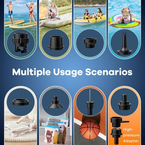 Household Outdoor Wireless Small Portable Inflator - Image 5
