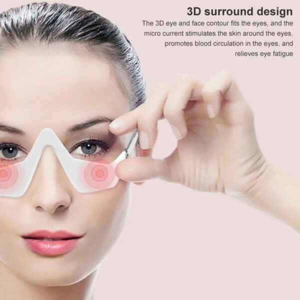 3D Eye Beauty Instrument Micro-Current Pulse Eye Relax Reduce Wrinkles And Dark Circle Remove Eye Bags Massager Beauty Tool - Image 7