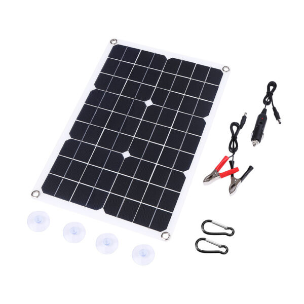 Dual-output Solar Panel For Car Battery Charging - Image 6