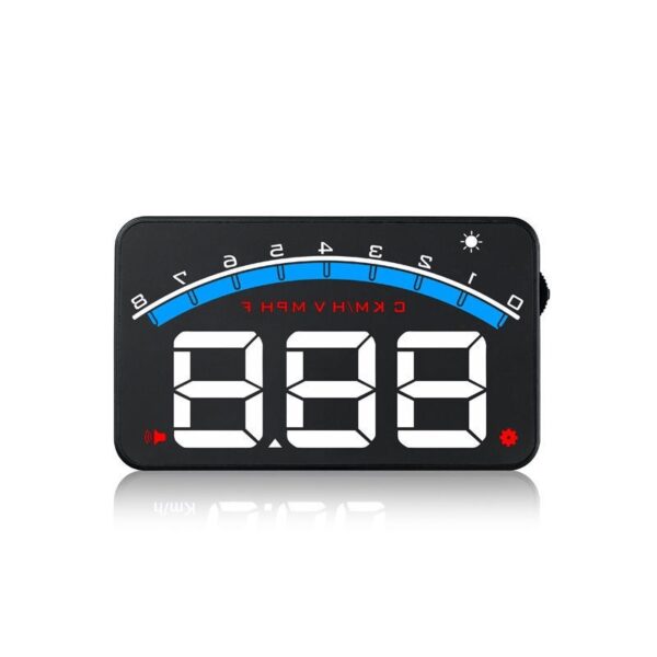 Car Mounted HUD Head Up Display Fuel Consumption Voltage Projector - Image 2