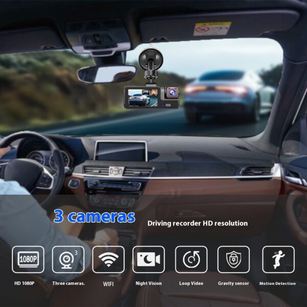 Driving Recorder Supports WiFi Mobile Phone Interconnection Reversing Image - Image 6