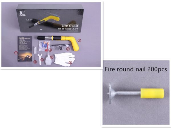 Manual Steel Nails Guns Rivet Tool Concrete Steel Wall Anchor Wire Slotting Device Decoration Power Tools Rivet Gun Tufting Gun - Image 6