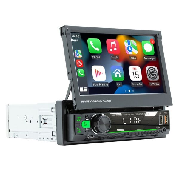 7-inch Telescopic Screen Vehicle-borne Bluetooth Player - Image 4