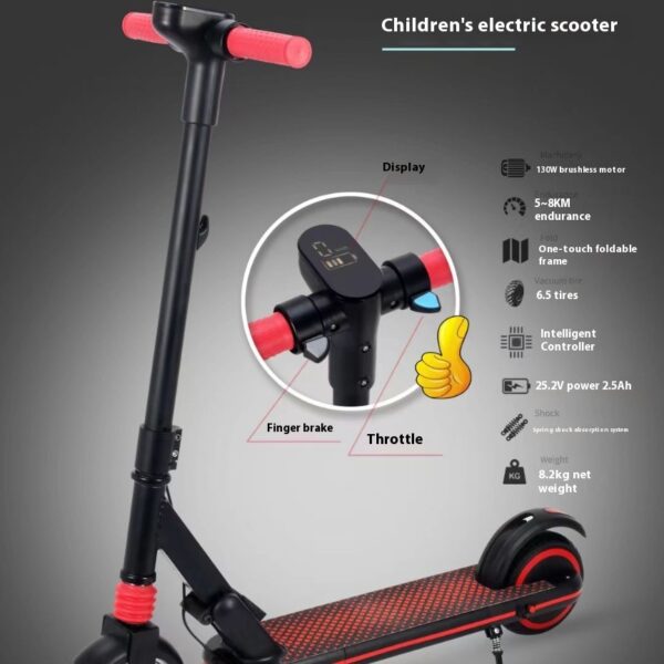 Aluminum Alloy Electric Children's Scooter