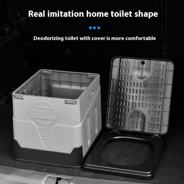Car Folding Toilet Portable Outdoor Travel - Image 10