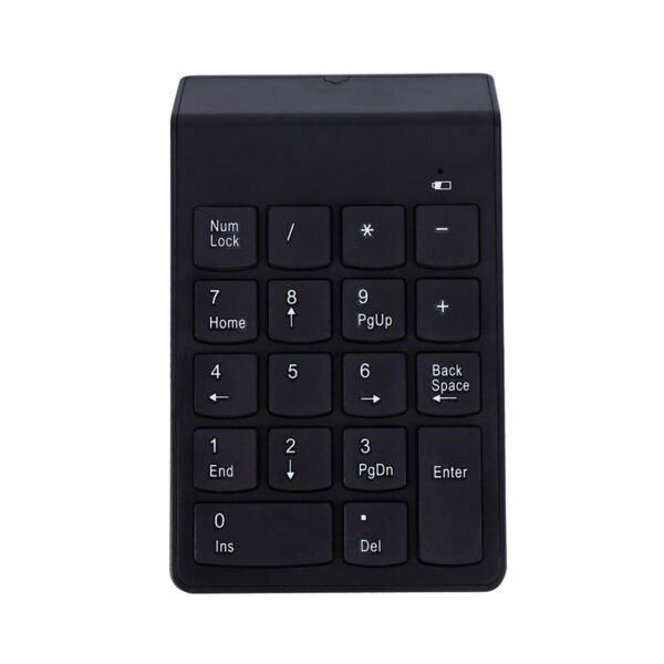 2.4G Wireless Ultra Slim Numeric Keypad 18 Keys With Mini USB Receiver Auto Sleep Mode New Pro - Image 4