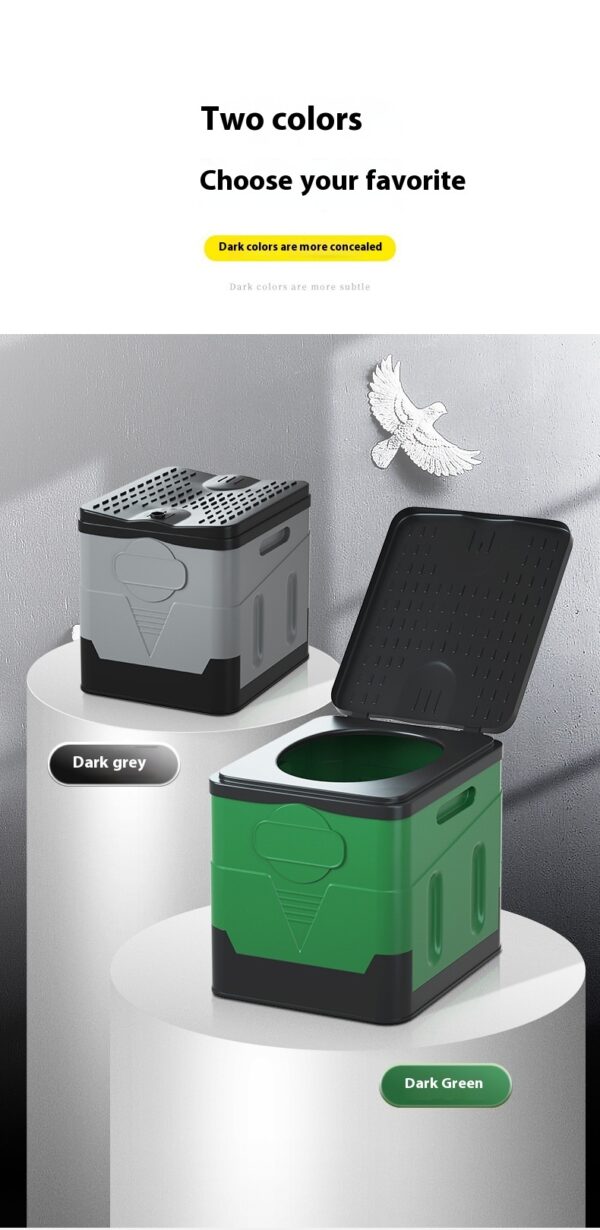 Car Folding Toilet Portable Outdoor Travel - Image 7