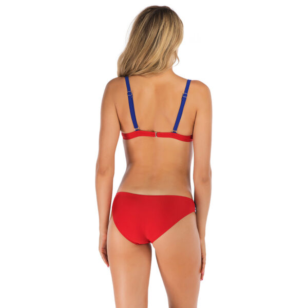 Split sexy two piece swimsuit - Image 3