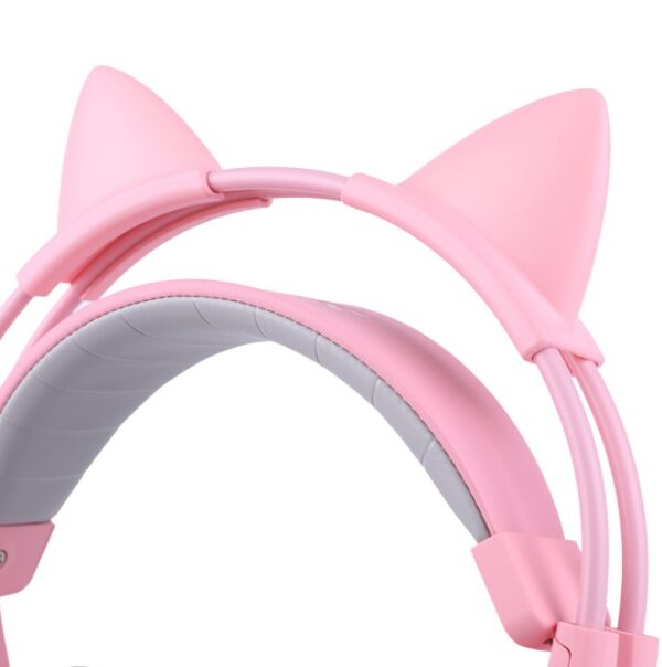 G951 Gaming Headset USB 7.1 Virtual Surround Sound Headsets LED Cat Ear Headphones - Image 5