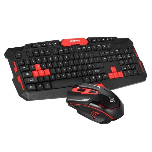 Hk8100 2.4 G Wireless Gaming Keyboard Mouse Combo Ergonomics Waterproof Optical For Pc Laptop Desktop Gamer - Image 4