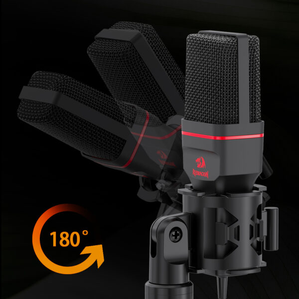 Compatible with Apple, Condenser Microphone With Tripod 3.5 Mm Audio Computer Studio - Image 5