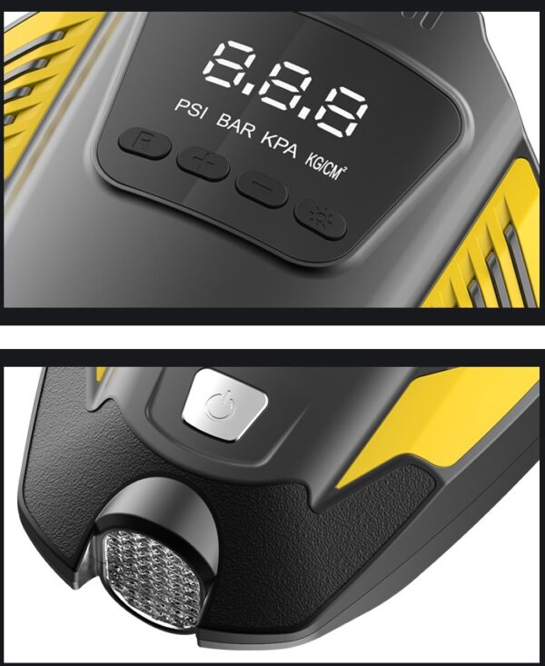Car Air Pump Portable Car And Motorcycle Tire - Image 6