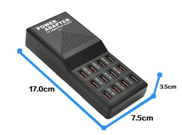 Factory Direct 12-port USB Mobile Phone Smart Charger - Image 3