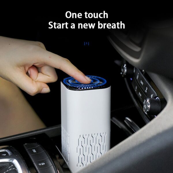 Car Air Purifier Portable Negative Ion Generator Remove Formaldehyde Dust Smoke Air Freshen Washer For Home Car - Image 4