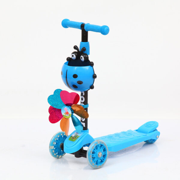 Children's Four-wheel Scooter Balance Scooter - Image 4