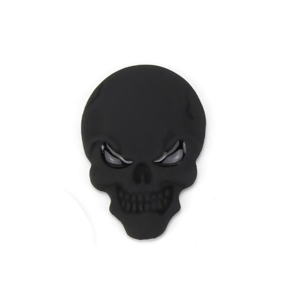 Car Metal Skull Sticker Body Sticker Red Eye Ghost Head - Image 5