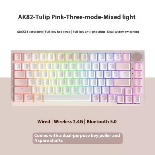 Creative Color Gaming Home Office Keyboard - Image 10