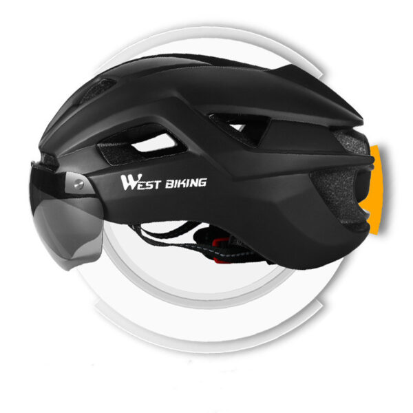 Cycling Helmet Integrated With Goggles Helmet Mountain Road Bike Helmet Equipment - Image 4