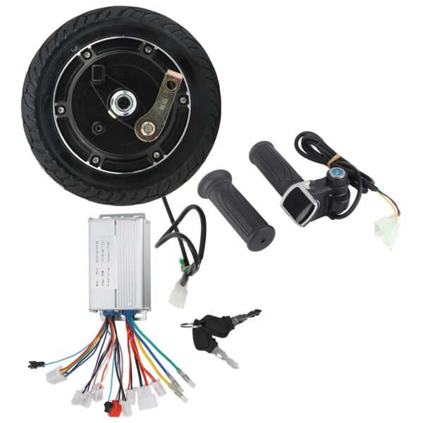 48V 350W Wheel Brushless Hub Motor Accessory for 8in Electric Scooter Conversion Set - Image 3