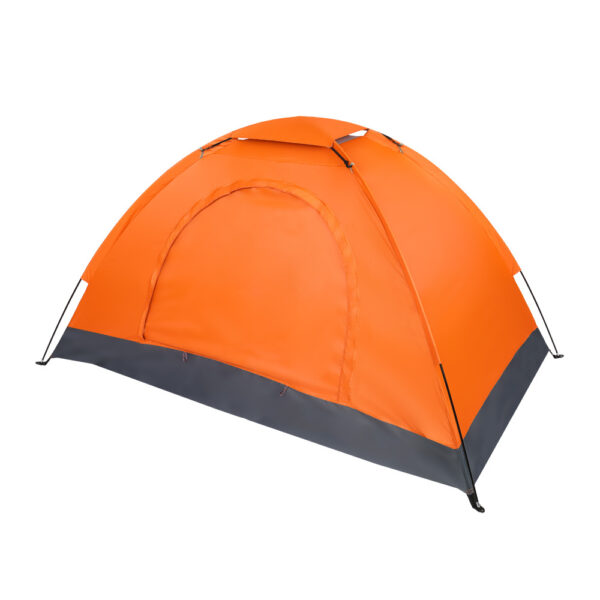 Single-person Single-layer Orange Tent - Image 10