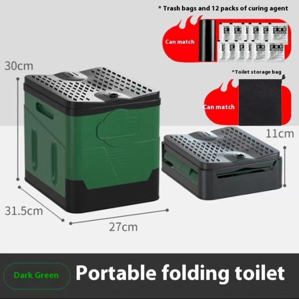 Car Folding Toilet Portable Outdoor Travel - Image 5